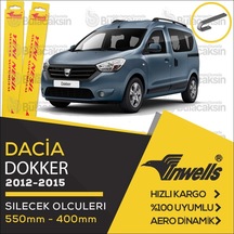 Dacia Dokker Muz Silecek Takımı 2012-2015 İnwells N11.2148