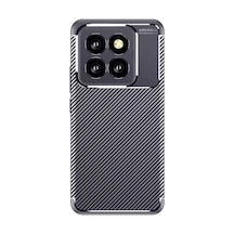 Xiaomi Mi 14t Pro Kılıf Auto Focus Karbon Kapak - Lacivert -