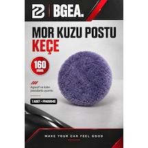 Bgea Mor Kuzu Postu Polisaj Keçesi 160 Mm 1 Adet Fpad9049