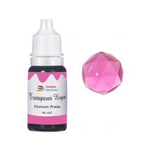 Tahtakale Toptancı Epoksi Reçine Transparan Boya Pigment Şeffaf Epoksi Boyası 20 Ml Floresan Pembe - 6011