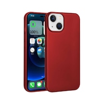 Zore İphone 14 Uyumlu Ogaa Premier Silikon Kılıf-kırmızı