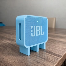 Go 3 Uyumlu Hoparlör Standı Masaüstü Yükseltici Mini Speaker Tutucu Mavi