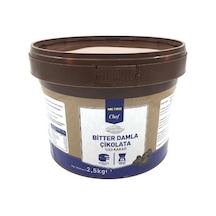 Metro Chef Bitter Damla Çikolata 2500 G