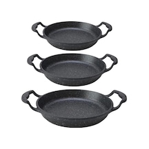 Davet Döküm 3'lü Granit Lüks Sahan Davet