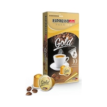 Espressomm® Premium Gold Alüminyum Kapsül Kahve (10 Adet) Nespresso