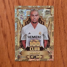 Topps Match Attax 2027 Ronaldo R9 100 Club Oyun Kartı