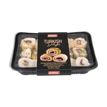 Uzungil Kakaolu Fındık Kremalı Dalgıç Şekerli Sultan Sarma Lokum 350 G - 6 Adet Tarı