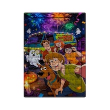 Ghostbastır Design Scooby-doo 99 Parça Ayaklı Puzzle Dekoratif Çocuk Yapbozu 032