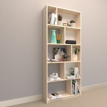 Rafkestir Odi Suntalam Kitaplık ( 80 X 180 Cm ) Krem ( Mat )