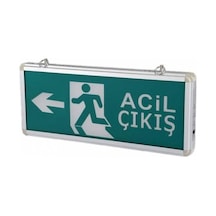 Cata CT-9179 3w Exit Çıkış Levhası Ledli Sağ Sol 3 Saat Şarjlı