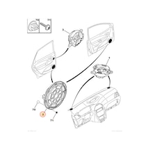 Citroen C5 I Hoparlör Seti 4X 6562.X2 Tweeter Hariç