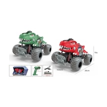 Yd898-mt1892 Uzaktan Kumandalı Full Fonksiyon 2.4g Süspansiyonlu Dinozor Araba