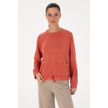 U.s. Polo Assn. Kadın Gül Kurusu Sweatshirt 50309098-vr026 Gul Kurusu