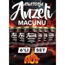 6 Kavanoz Anzeli Anatolia Toros Ballı Karışık Bitkisel Macun Güç Ve Ginsengli 2 X 240 Gr