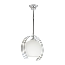 Mylights Krom Tekli Opal Camlı Modern Spor Tekli Avize
