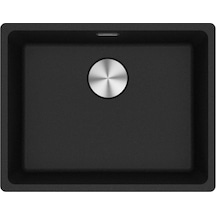Franke Mrg 110-52 Granit Eviye. Nero. Tezgahaltı. Tek Hazne. 52 x 40 CM