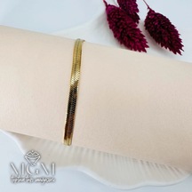 Mepa Gold Çelik Bileklikler 16+5 Cm Uzatma Payı - Kbl0122 Najmaddin Altın Mepa Gold Çelik Bileklikler 16+5 Cm Uzatma Payı - Kbl0122 Najmaddin Altın