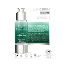 Lumısebum Akne,siyah Nokta Ve Leke Karşıtı,sebum Dengeleyici Matlaştırıcı Ve Nemlendirici Serum 30ml