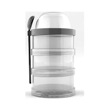 Infinity 200mlx3 + 100 Ml Kaşıklı Yoğurt Kabı Çok Renkli