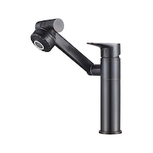 Fleko Robot Lavabo Bataryası Siyah