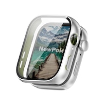 Huawei Watch Fit 3 İle Uyumlu Fit 3 İçin Ekran Koruyucu Kırılmaz Cam Ve Tam Kaplayan Watch Kasa Koruyucu Kılıf Yüksek Hassasiyetli Tam Kaplayan Kılıf Huawei Watch Fit 3 İle Uyumlu Gümüş Çok Renkli