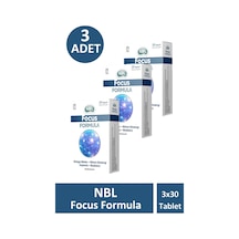 Nbl Focus Formula 30 Tablet 3 Adet