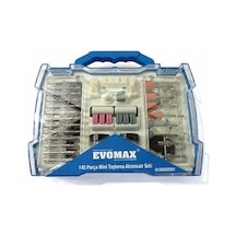 Evomax Mini Taşlama Aksesuar Seti 145 Parça
