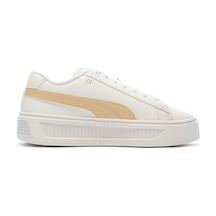 Puma Smash Platform V3 Kadın Sneaker Beyaz/pembe