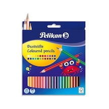 Kuru Boya Kalemi 24lü Kutu Çok Renkli