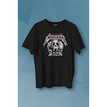 Metallica Baskılı Tişört Unisex T-shirt 001