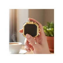 Caseonn Galaxy Buds Live - Buds Pro Kılıf Güvenlik Kilitli Military Tank Gold
