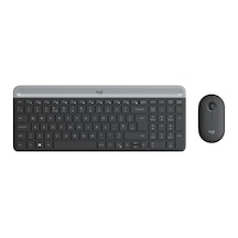 Logitech Mk470 Kablosuz İnce Q Klavye + Mouse Seti A Optik