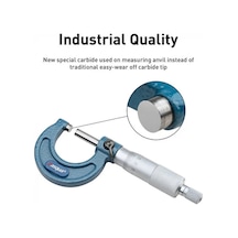 Dasqua 125-150mm Mekanik Dış Çap Mikrometre 0.01mm Paslanmaz Mil 4111-8130a