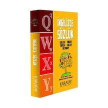 İngilizce Sözlük - Karton Kapak