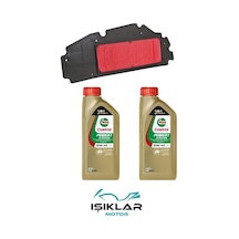 Sym Gts250 Castrol Yağ Ve Hava Filtre Bakım Seti Bs0027