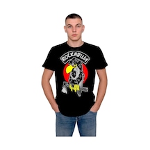 Rockabilly Akbaba Müzik Music Rock Tişört Unisex T-shirt 001