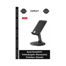 Ayarlanabilir Teleskopik Masaüstü Telefon Standı Hediye Eşya Aksesuar Katlanır