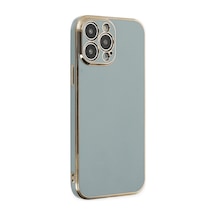 Apple iPhone Uyumlu 14 Pro Max Kılıf Volet Silikon - Açık Yeşil Bzsxx00 1