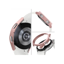 Huawei Watch 4 Pro İle Uyumlu Önü Açık Çerceve Pc Wafture Silikon Kılıf Koruma Watch 4 Pro İle Uyumlu Gard Çerçeve Çok Renkli