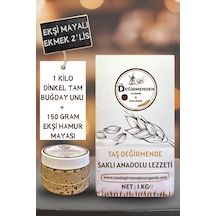 Dinkel Spelt Kızıl Tam Buğday Unu - Siyez Ekşi Hamur Mayası