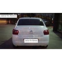 Citroen C Elysee Bagaj Üstü Slim Spoiler Parlak Beyaz