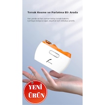 Veryfit 2 In 1 Otomatik Şarjlı Tırnak Kesme ve Manikür Cihazı Elektrikli