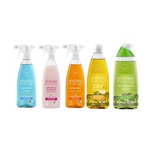 Viking Premium Mutfak Banyo Çok Amaçlı Wc Temizleyici Bulaşık Deterjanı Nergis & Bergamot 5 x 750 ML