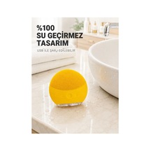 Titreşimli Silikon Yüz Temizleme Cihazı Ayarlanabilir Yoğunluk Su Geçirmez Standart