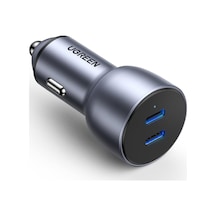 Ayrex Çift Pd Type-c Çıkışlı 50w Araç Çakmaklık Şarj Cihazı