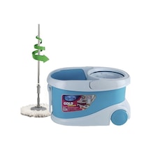 Spin Mop Gold Tekerlekli Temizlik Seti Mavi 20 L