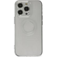 Muratech Newface Apple Uyumlu iPhone 13 Pro Kılıf Santa Lens Silikon - Şeffaf