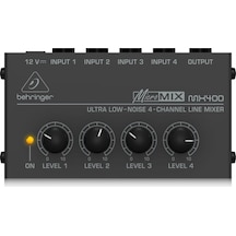 Behringer Mx400 Ultra Low-Noise 4-Channel Line Mixer