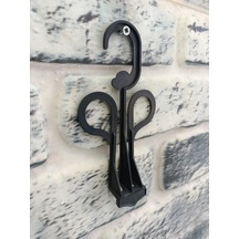 Uzmangrupraf Uzman Grup Raf Terlik Askısı-20'Li-50'Li-100'Lü Paket- Askı Siyah