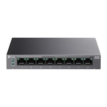 Ls108gp 8-port Gigabit Poe+ Switch 62w Poe Bütçesi, 250m İletim, Tak Ve Çalıştır Fansız, Sessiz Metal Kasa Ip Kamera & Ap Uyumlu Ağ Anahtarı